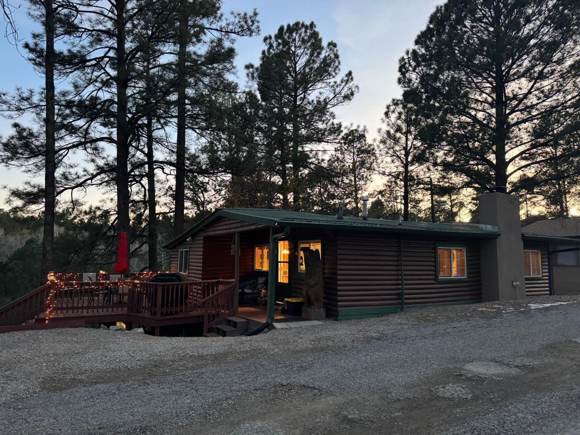 Gonzales Cozy Little Bear Cabin Ruidoso Kültér fotó