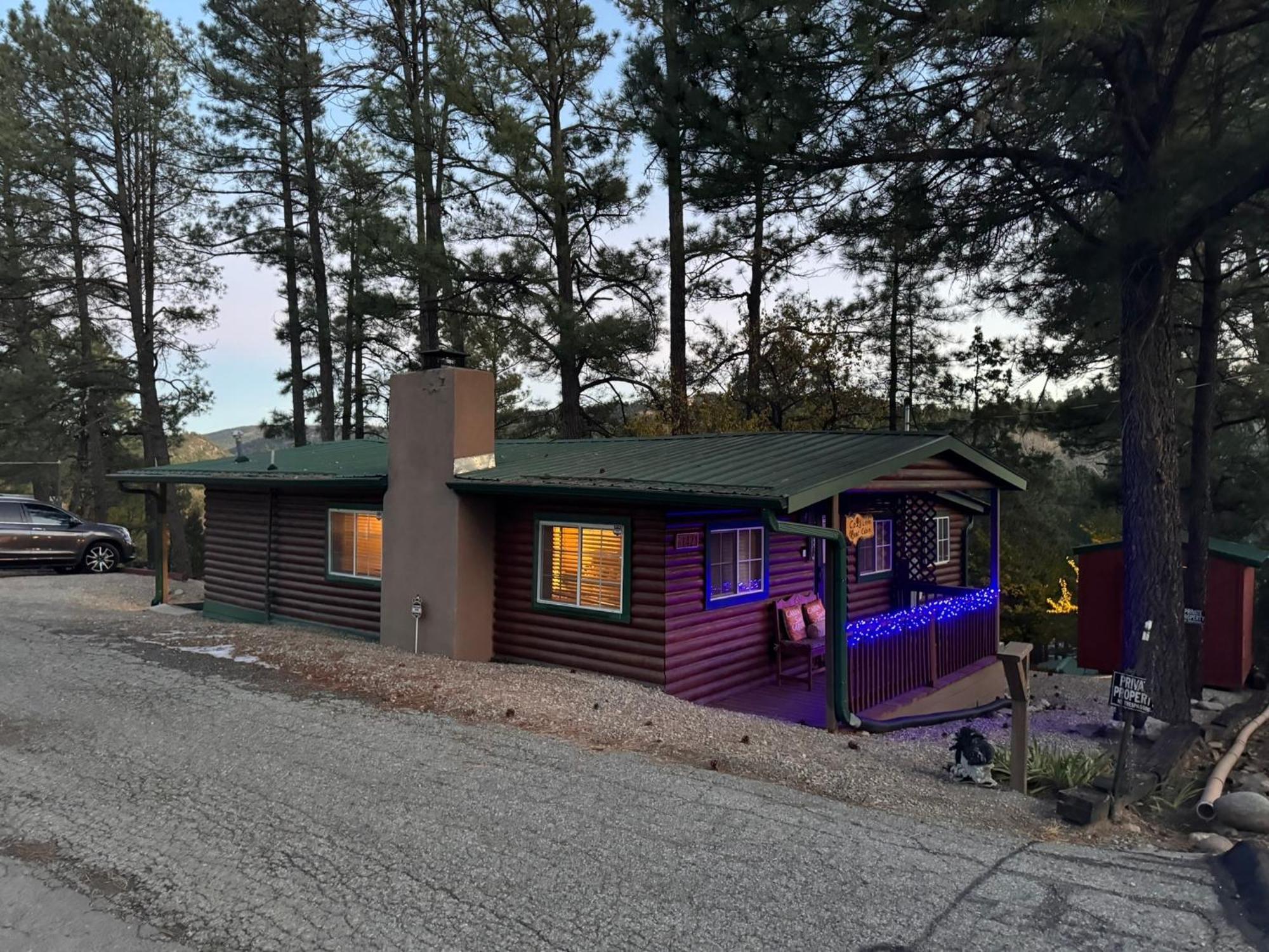 Gonzales Cozy Little Bear Cabin Ruidoso Kültér fotó