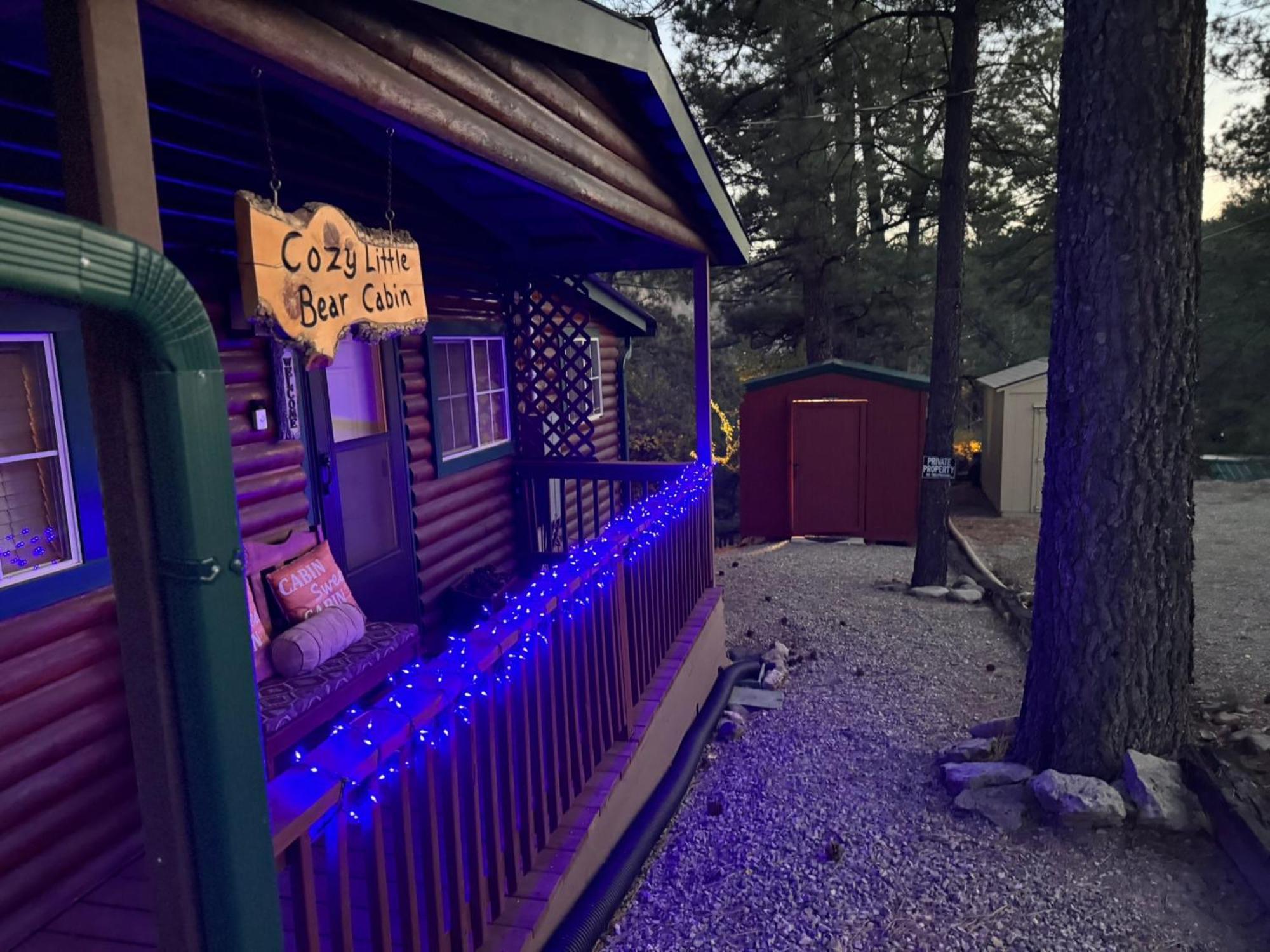 Gonzales Cozy Little Bear Cabin Ruidoso Kültér fotó