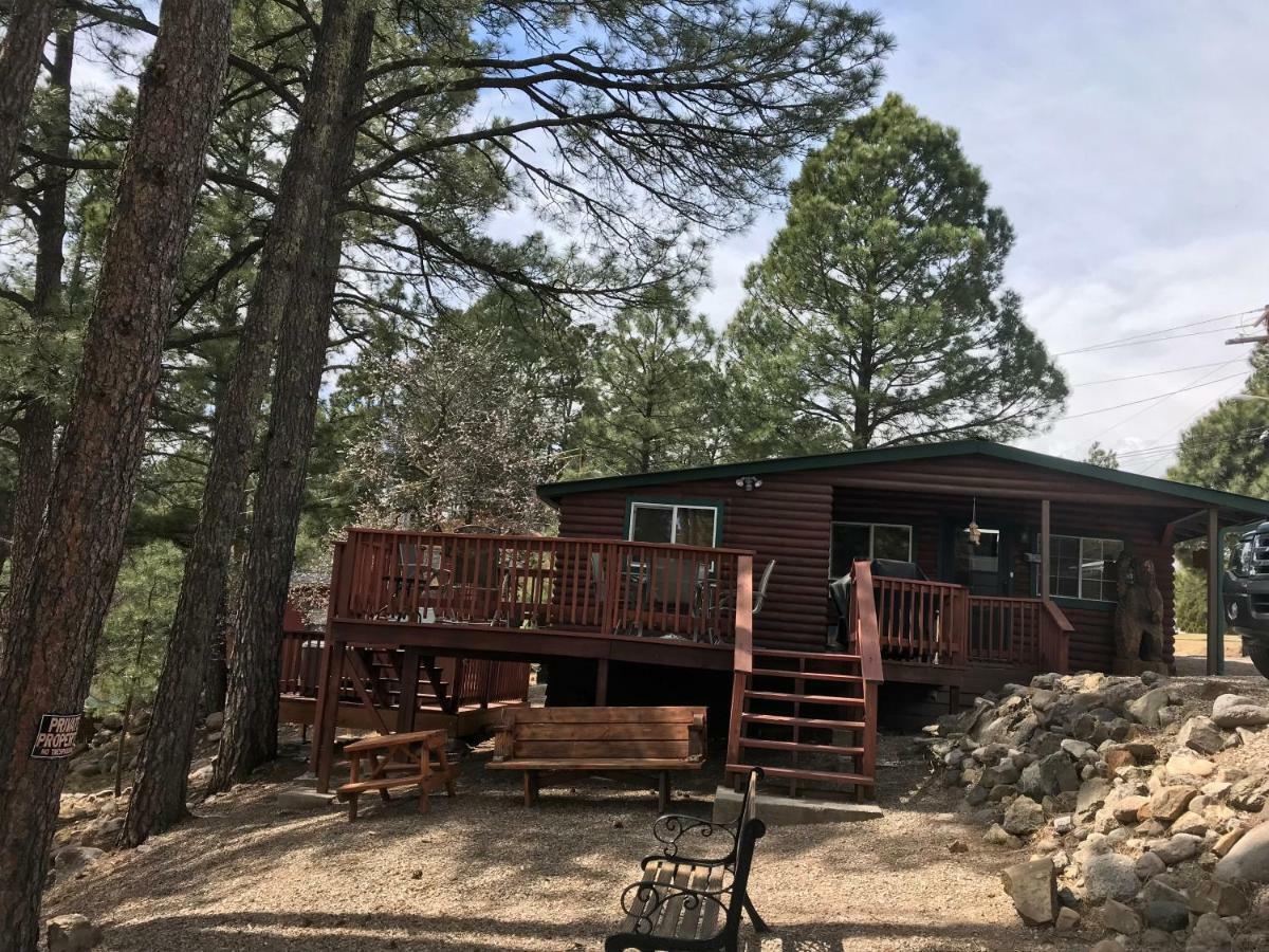 Gonzales Cozy Little Bear Cabin Ruidoso Kültér fotó