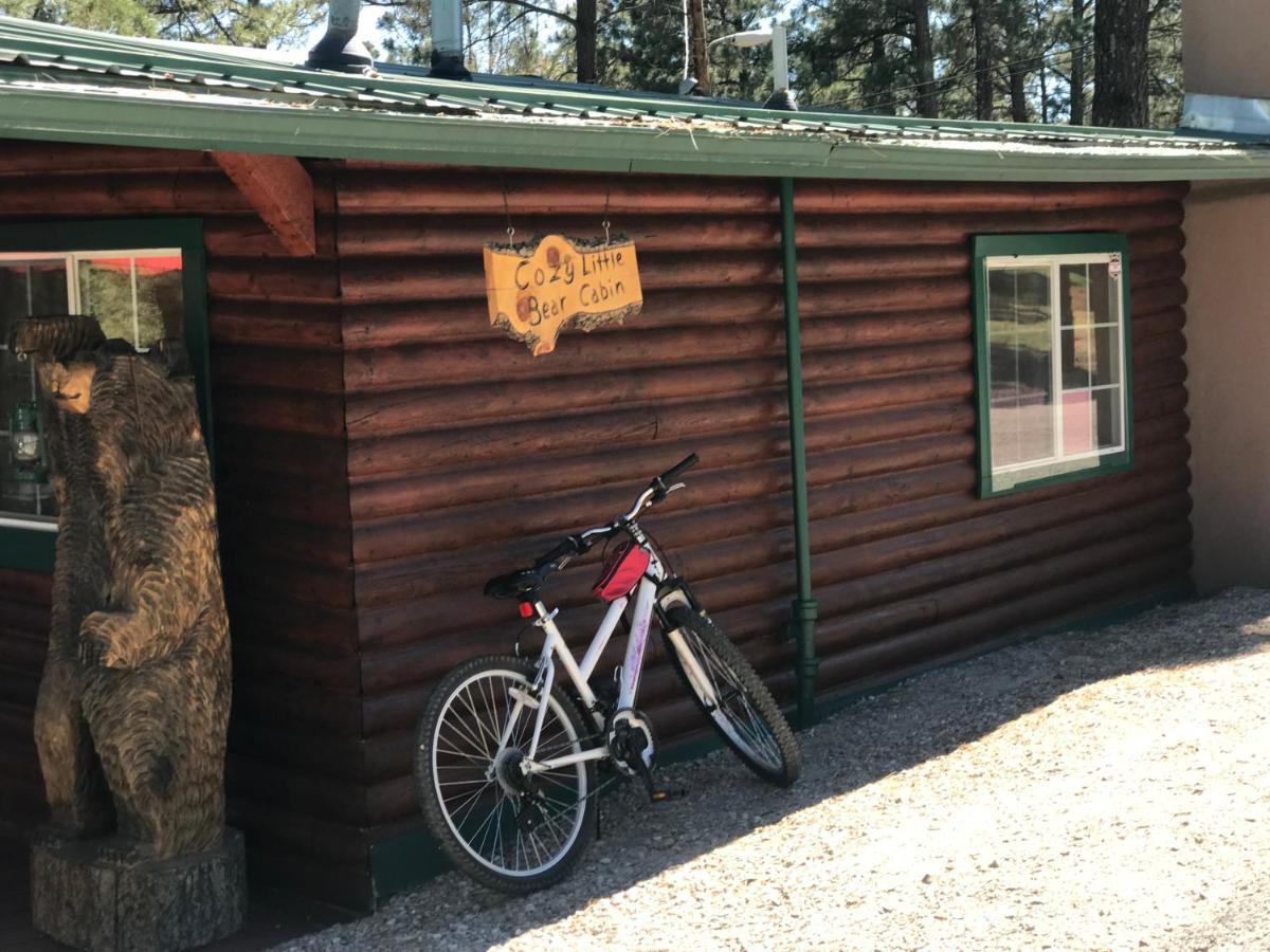 Gonzales Cozy Little Bear Cabin Ruidoso Kültér fotó