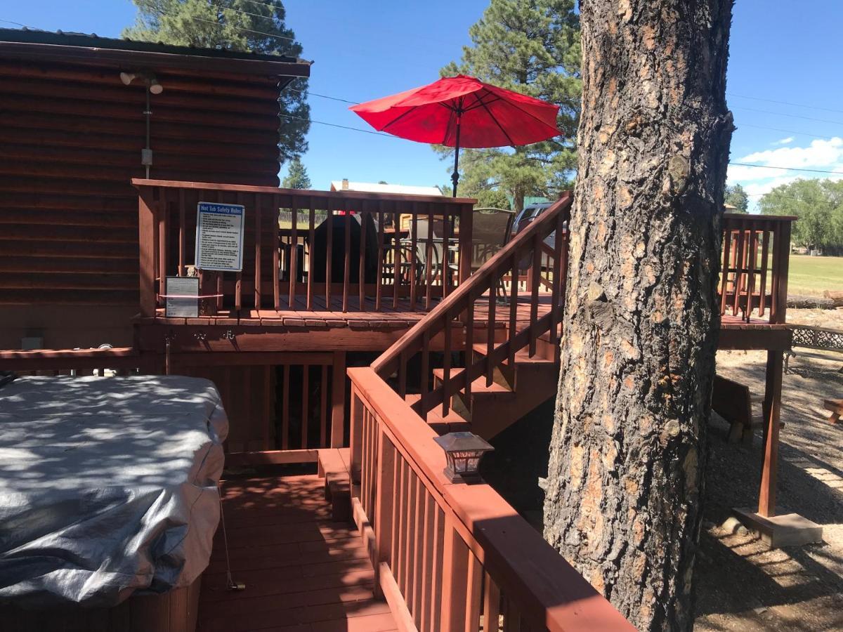 Gonzales Cozy Little Bear Cabin Ruidoso Kültér fotó