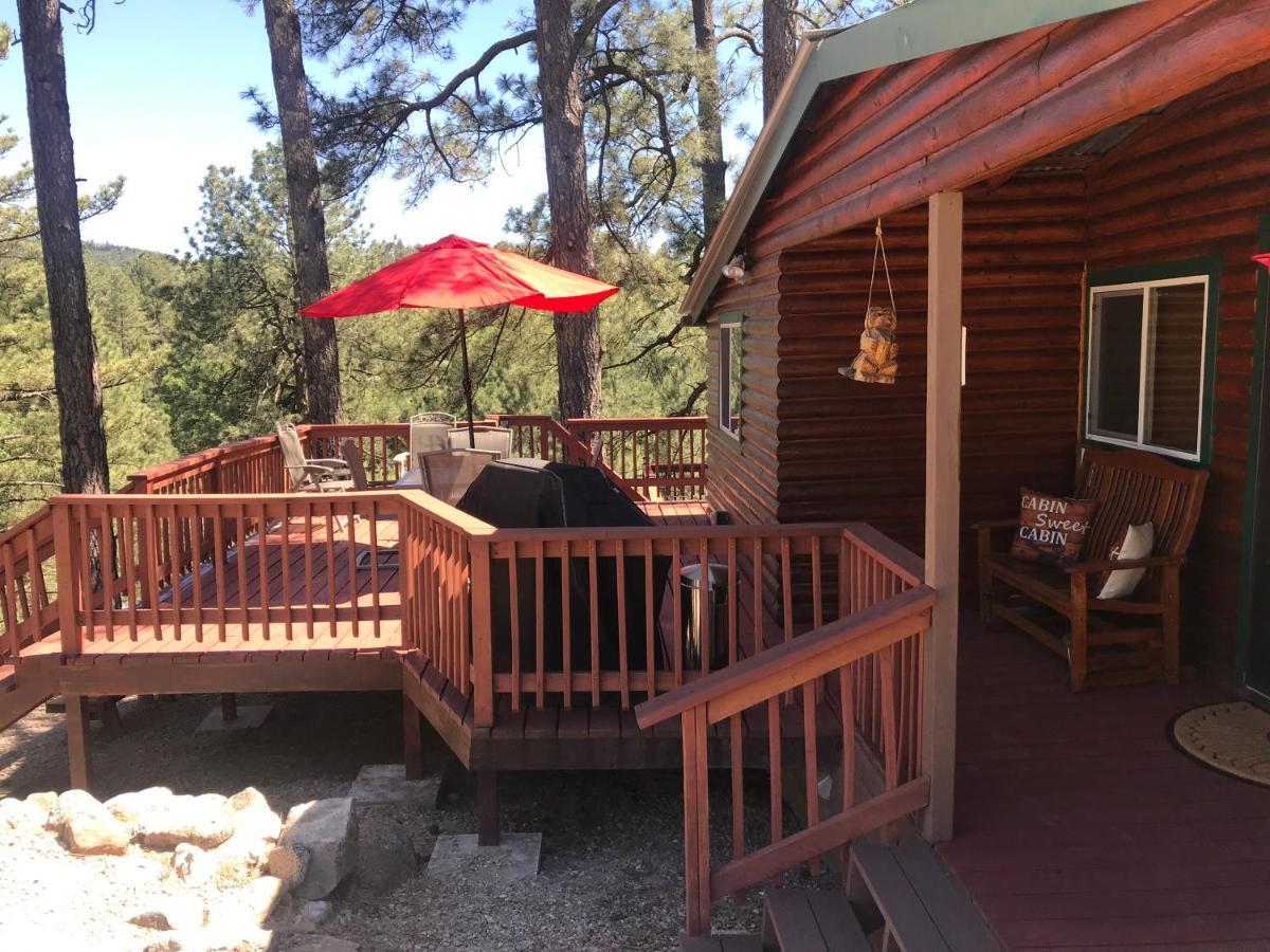 Gonzales Cozy Little Bear Cabin Ruidoso Kültér fotó